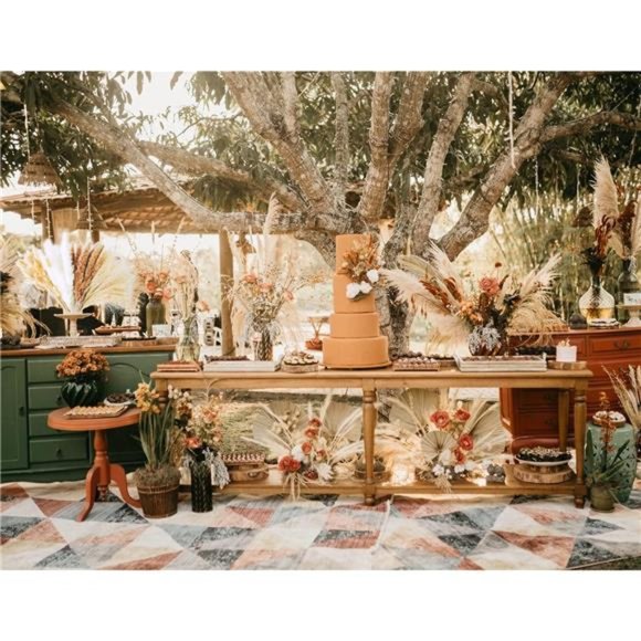 Dried Pampas Grass Decor,100 PCS Pampas Grass Contains Bunny Tails Dried Flowers - Picture 4 of 7